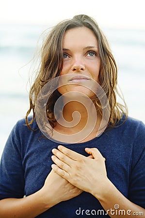 Sign of gratitude Stock Photo