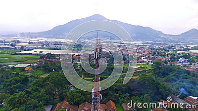 signal tower in Majalaya - stock photo Stock Photo