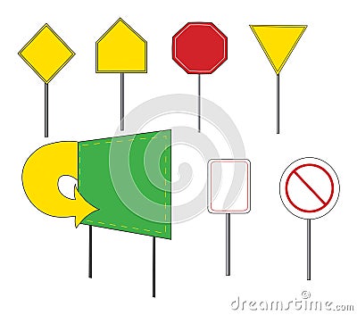 Signs Vector Illustration