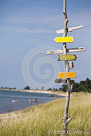 Signs Everywhere Stock Photo