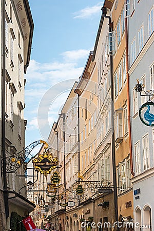 Salzburg Editorial Stock Photo