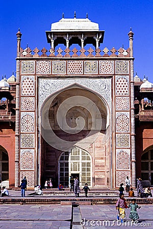 Sikandra Agra India Editorial Stock Photo