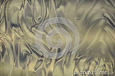 Silber Metallic Waves Stock Photo