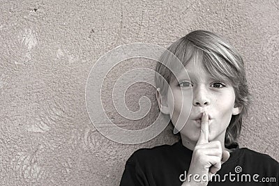 silence Stock Photo