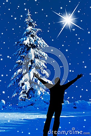 Silent night Stock Photo