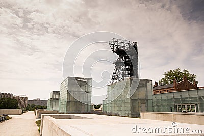 Silesian Museum in Katowice Stock Photo