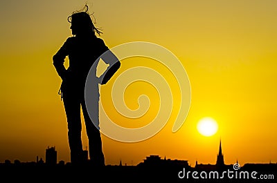 Silhouette Stock Photo