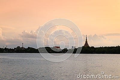 Silhouette temple thai name 