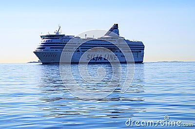 Silja Line cruiseferry Editorial Stock Photo