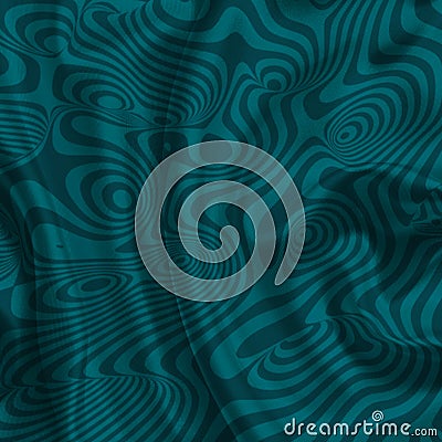 Silk fabric texture with geometric pattern. Many irregular folds. Abstract background best for luxury desing. Stock Photo