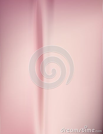 Silk romance coral satin background with soft delicate folds. Romance coral curtain. Stock Photo