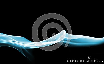 Silken Smoke Stock Photo