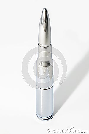 The Silver Bullet Solution Stock Photo