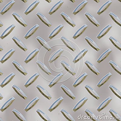 Silver Metal Plate Seamless Texture Stock Photo