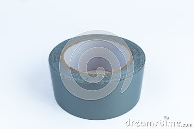 Duct tape isolated on white background Stock Photo