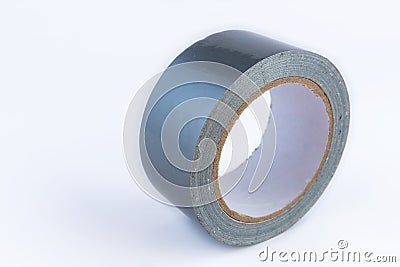 Duct tape isolated on white background Stock Photo