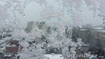 Silver Frozen Snow Winter Sparkling Stars Glitter background. Holiday, Christmas, New Year abstract texture Stock Photo