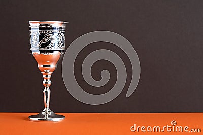 Silver Goblet Stock Photo