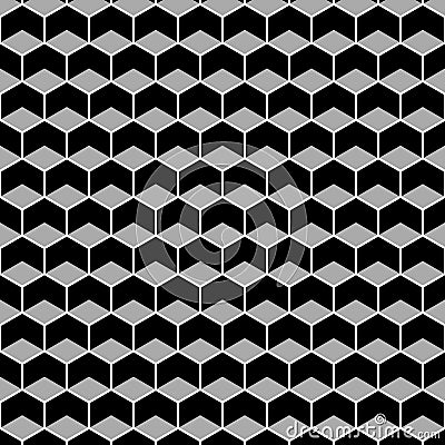 Silver Hex Shap Abstract Creative Background Stock Photo