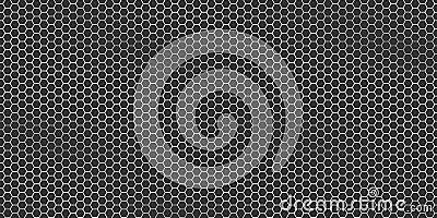 Silver metallic texture - Metal grid background, grey texture background hexagon Vector Illustration