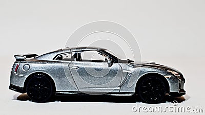 1:43 Nissan GTR Editorial Stock Photo