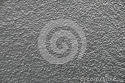 Silver painted cement walls Stock Photo