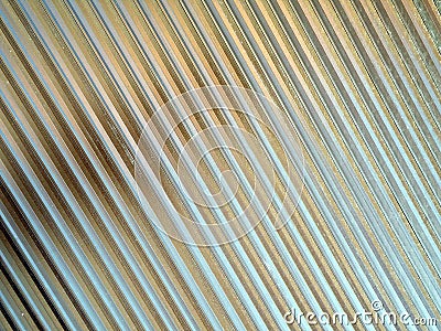 Silver plastic abstract Stock Photo