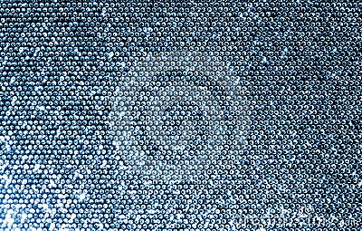 Silver Sequins Fabric Stock Photo