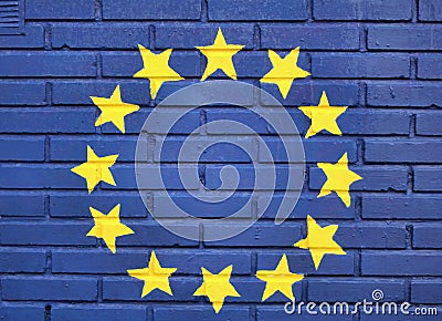 Simbol EU Stock Photo