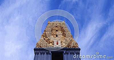 Simhachalam Hindu temple located in Visakhapatnam city suburb, I Stock Photo