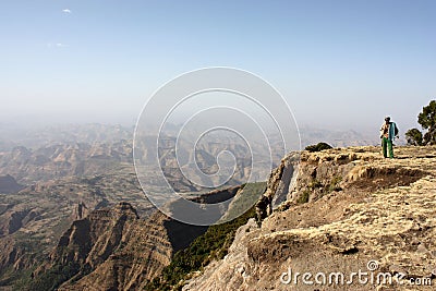 Simien mountains Editorial Stock Photo