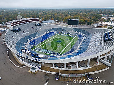 Simmons Bank Liberty Stadium of Memphis - home of the Tigers Football Team - aerial view - MEMPHIS, UNITED STATES - Editorial Stock Photo