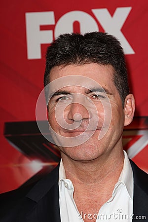 Simon Cowell Editorial Stock Photo