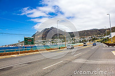 Simons Town - South Africa Editorial Stock Photo