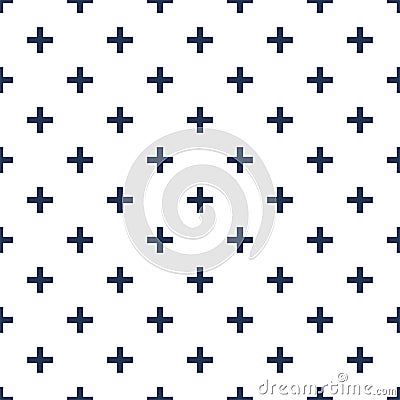 Simplae geometric seamless pattern vector. Easy background for web or print. Abstract surfece Vector Illustration