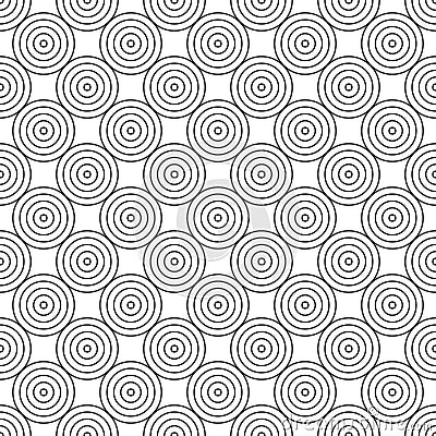 Simplae geometric seamless pattern vector. Easy background for web or print. Abstract surfece Vector Illustration
