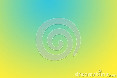 Simple abstract background blurred blue and yellow Stock Photo