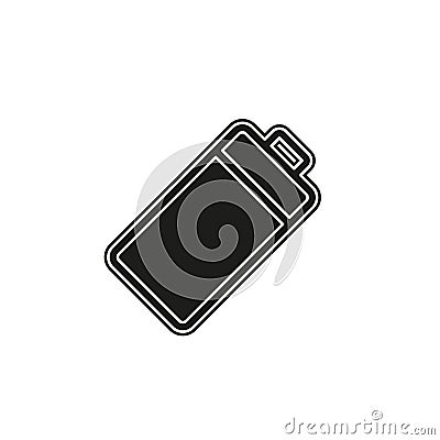 Simple Battery Vector Icon Stock Photo