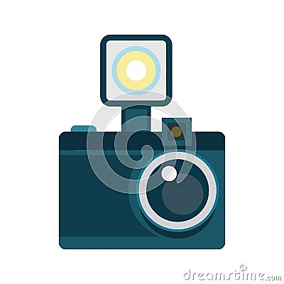 Simple camera icon Stock Photo