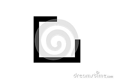 Simple checkbox icon in minimalist style Vector Illustration