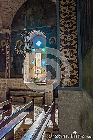 Simple church, middle east Stock Photo