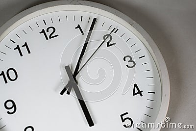 Simple clock image Stock Photo