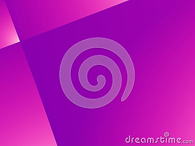 Simple dark pink purple fractal with a cross intersection Stock Photo