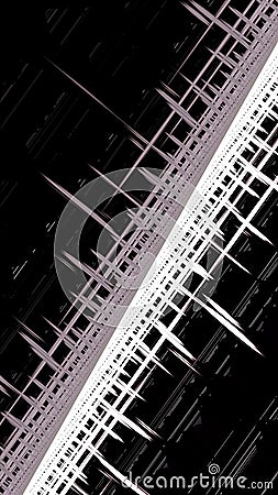 Simple fractal background - abstract digitally generated image Stock Photo