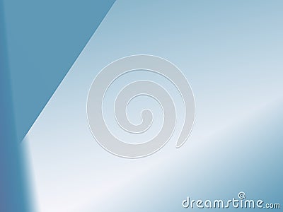 A simple fractal in dull blue with irregular lines including space for text Stock Photo