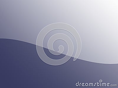 Simple fractal in grey with a wavy curve in the middle Stock Photo