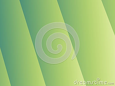 Simple green fractal background with vertical slanted stripes with shading Stock Photo