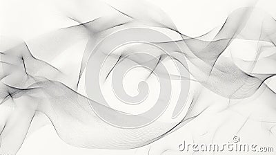 A simple, hand-drawn background with delicate, intertwining lines and dots in a soft gray color, Stock Photo