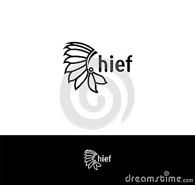 Chief logo template Vector Illustration