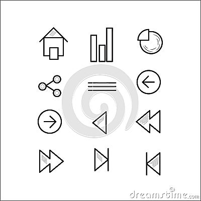 Simple Line icon is free to use for simple icons Vector Illustration